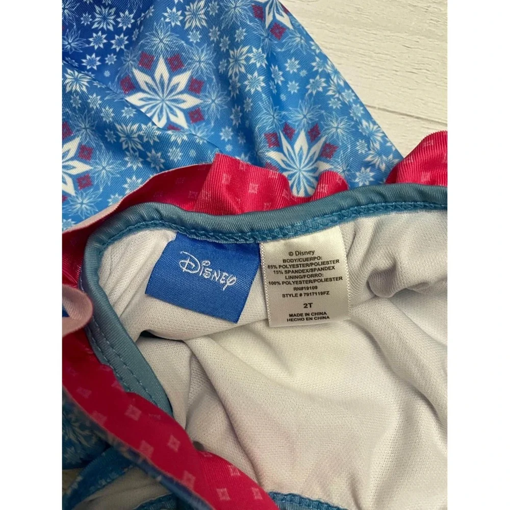 Disney Frozen Anna and‎ Elsa one piece Swimsuit girls 2T